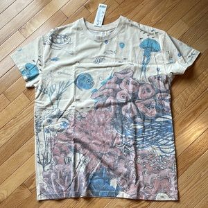 Urban Outfitters Tshirt Dress Life Under the Sea